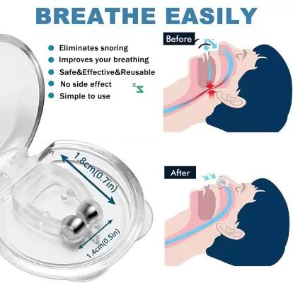 Anti Snoring Nose Clip Device for Men Women Nasal Strips Stops Snoring Stopper