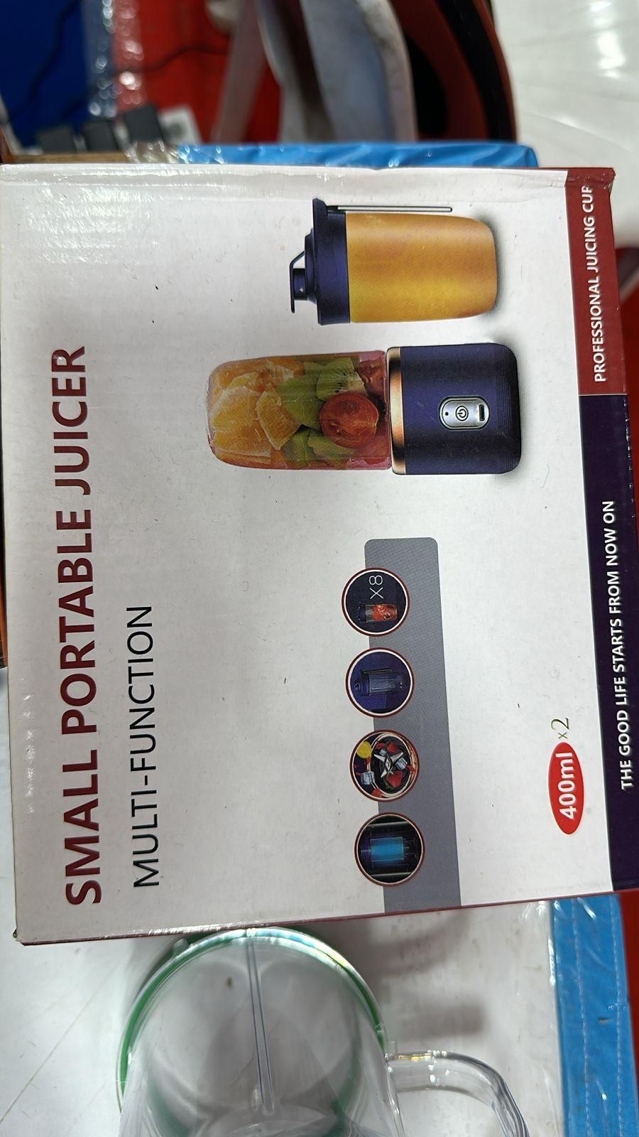 Portable Blender for Smoothies & Juices | 400ML Compact Jar for Soft Fruits |  1800mAh Rechargeable Juicer with Built-in Jar